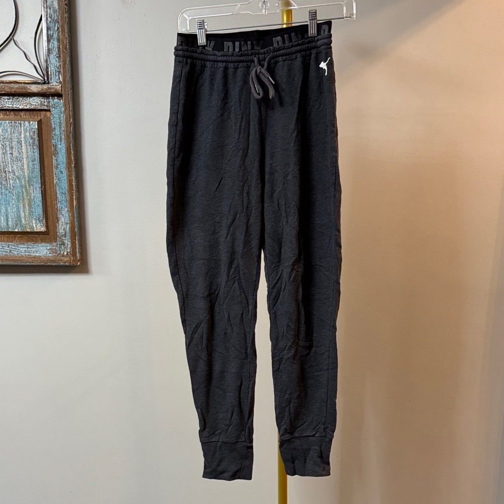 PINK Victoria's Secret Black Joggers